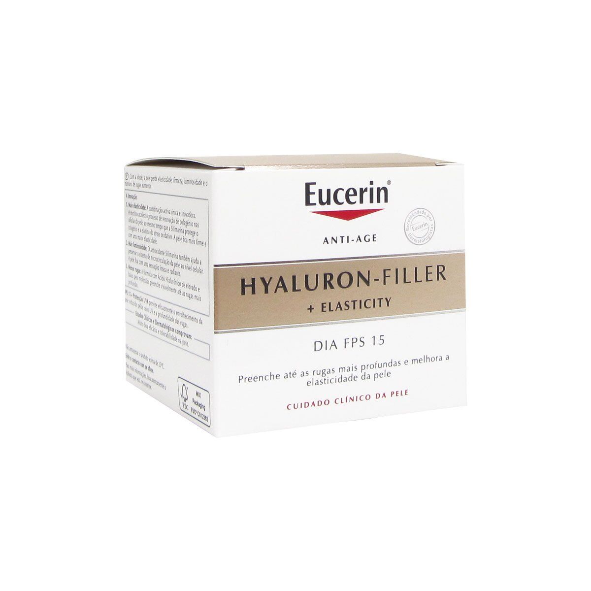 Crema Antiedad de Día Eucerin Hyaluron Filler Spf 15 50 ml